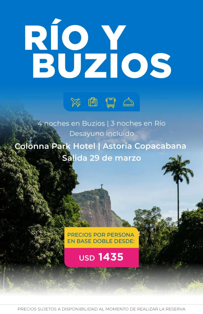 rio y buzios aéreo